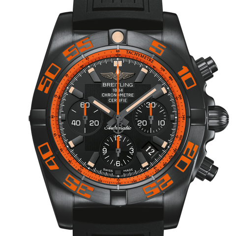 Black Dial Breitling Chronomat 44 Raven Copy Watches